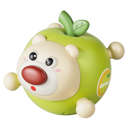 211AB Fruit Bear Tumbler Leksak med ljud för 1-3 år Baby Toy Tanding Rattle Early Education Toy