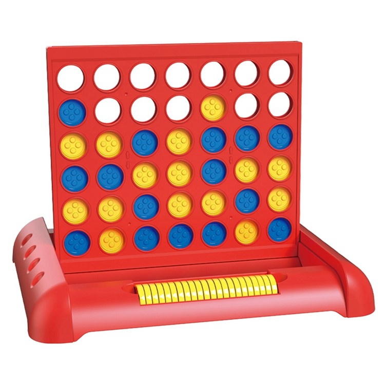 STEM Educational 4 i rad Connect Four Game Board Leksak för barn / Interaktivt förälder-barn bordsspel