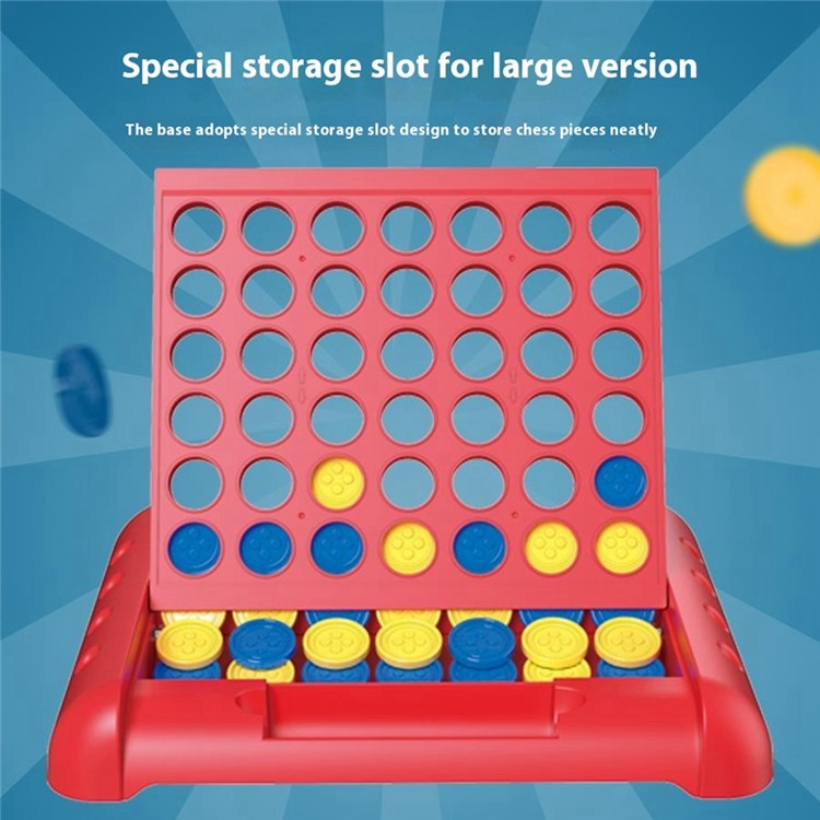 STEM Educational 4 i rad Connect Four Game Board Leksak för barn / Interaktivt förälder-barn bordsspel