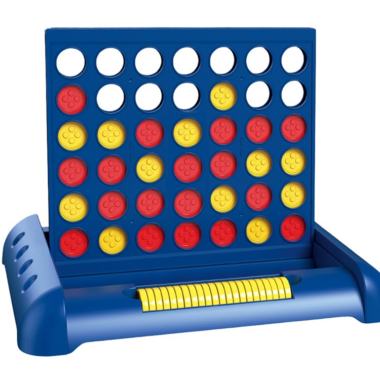 STEM Educational 4 i rad Connect Four Game Board Leksak för barn / Interaktivt förälder-barn bordsspel