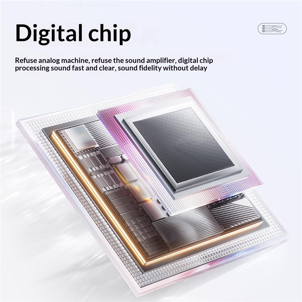 GM-362 RIC Invisible Hearing Aid Rechargeable Behind-the-Ear 16-Channel Digital Voice Sound Amplifier with Charging Case for Elderly