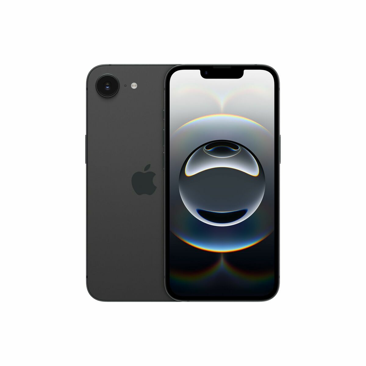 Apple Smartphone Apple Iphone 16E 6,1" Hexa Core 8 Gb Ram 128 Gb Svart