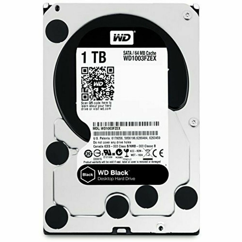 Hårddisk Western Digital WD1003FZEX 3,5" 1 TB SATA III 7200 rpm