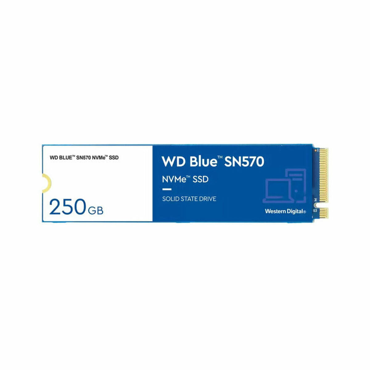 Hårddisk Western Digital SN570 250 GB SSD