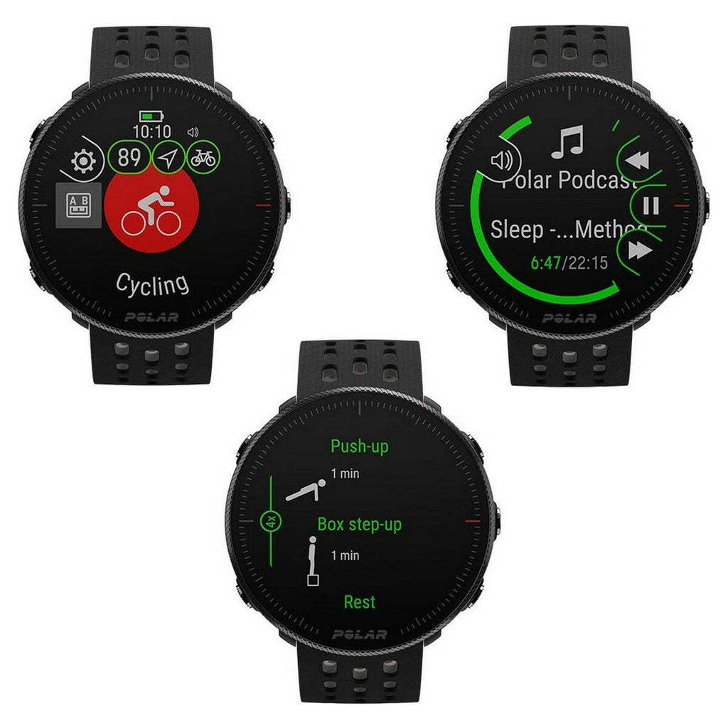 Smartklocka Polar Vantage M2 Löpning GPS Svart