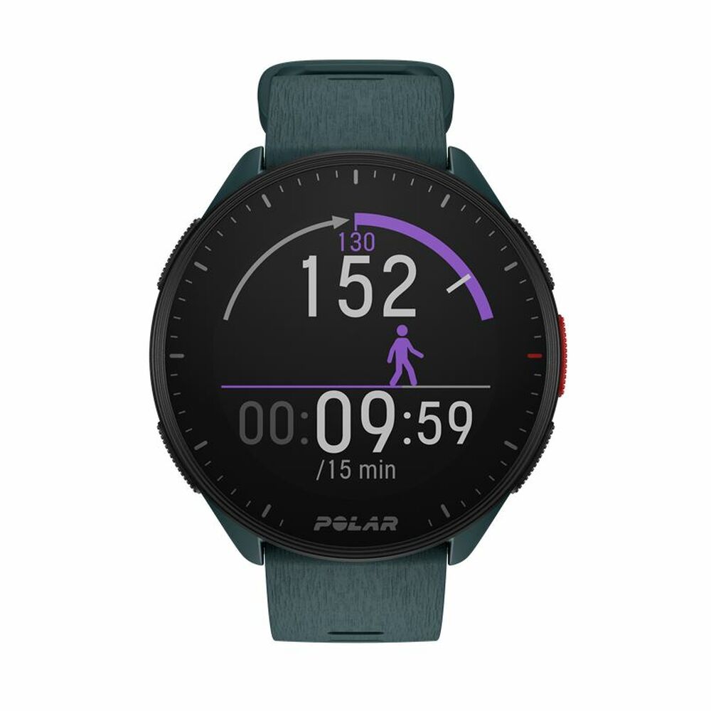 Smartklocka med stegräknare för löpning Polar Pacer 45 mm Grön