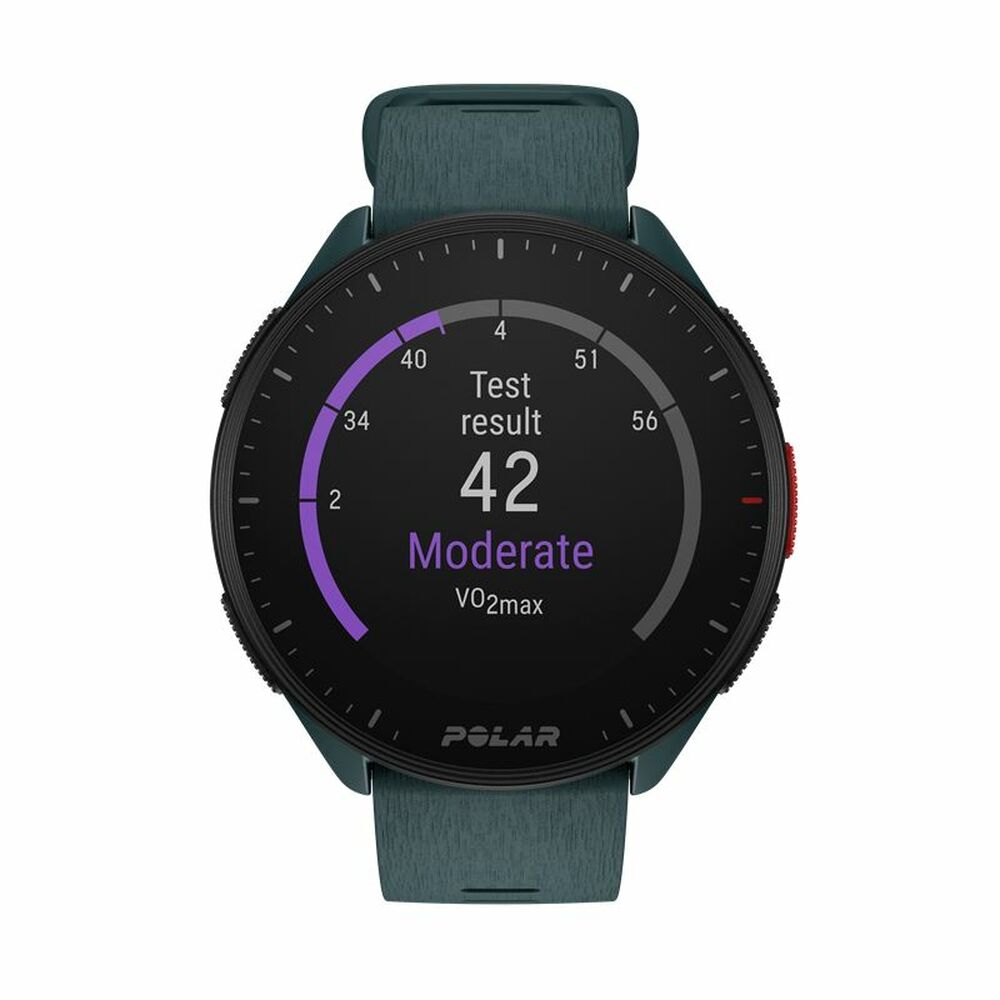 Smartklocka med stegräknare för löpning Polar Pacer 45 mm Grön
