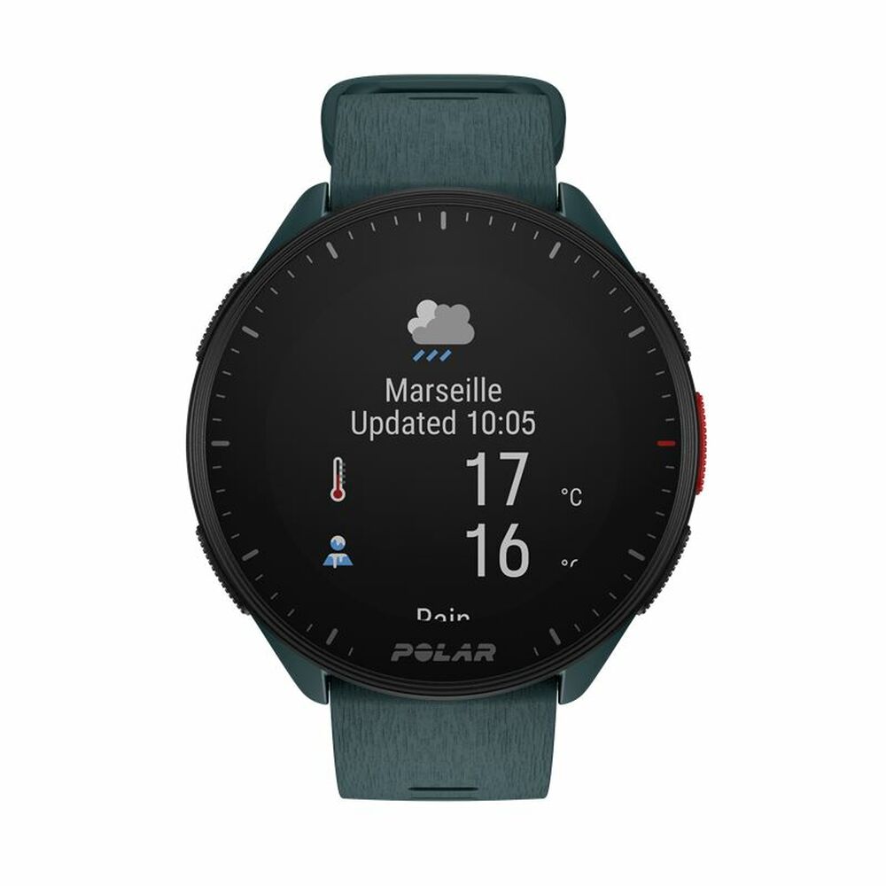 Smartklocka med stegräknare för löpning Polar Pacer 45 mm Grön