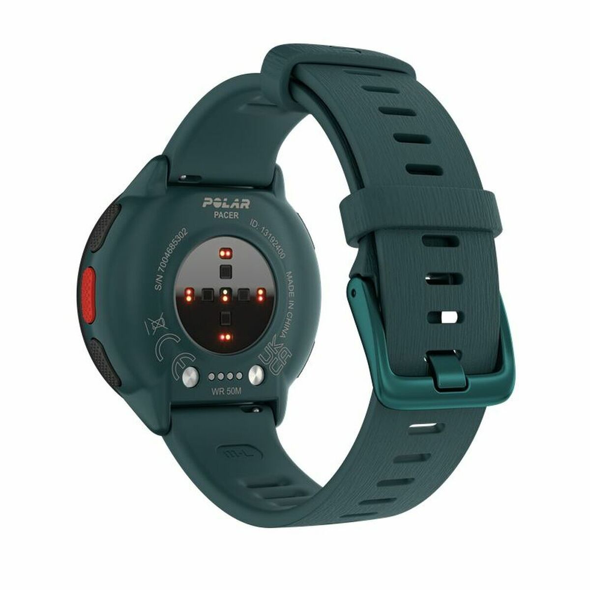 Smartklocka med stegräknare för löpning Polar Pacer 45 mm Grön