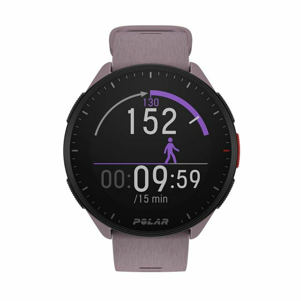 Smartklocka med stegräknare för löpning Polar Pacer 45 mm Lila