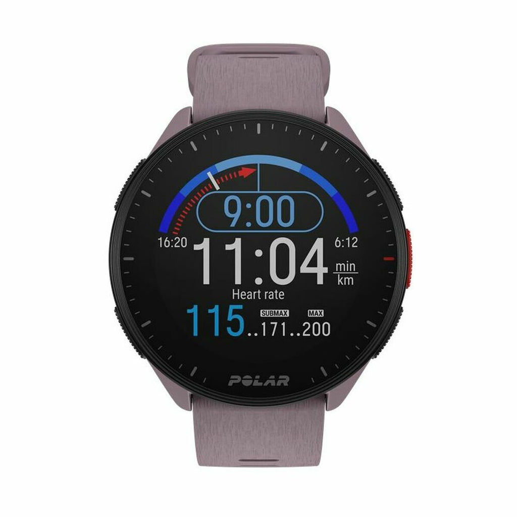Smartklocka med stegräknare för löpning Polar Pacer 45 mm Lila