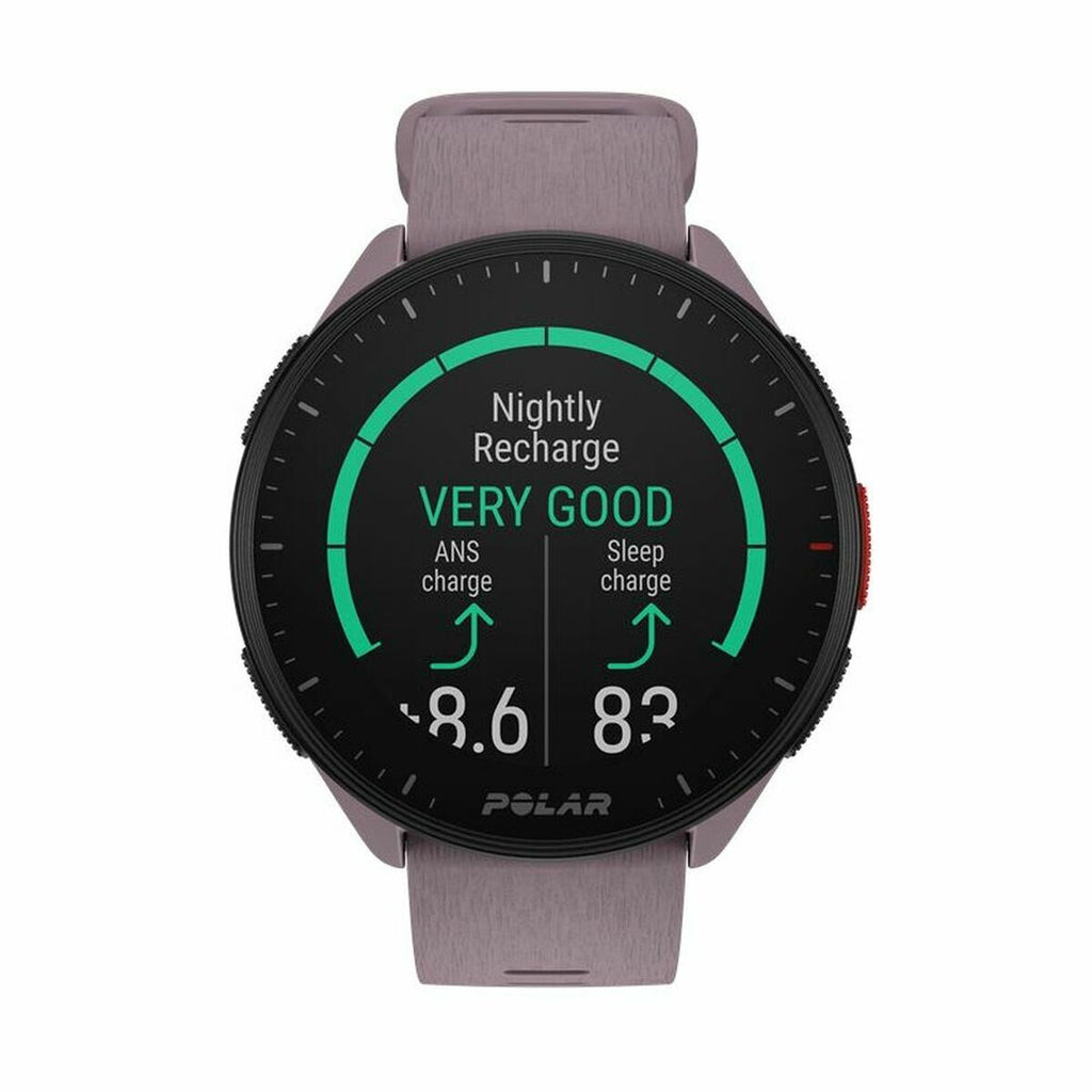 Smartklocka med stegräknare för löpning Polar Pacer 45 mm Lila