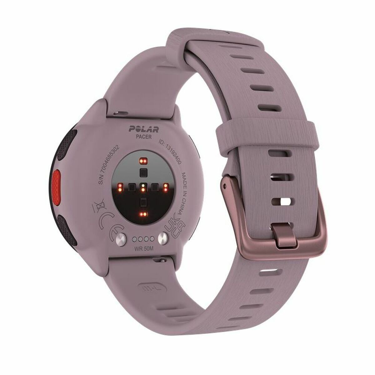 Smartklocka med stegräknare för löpning Polar Pacer 45 mm Lila