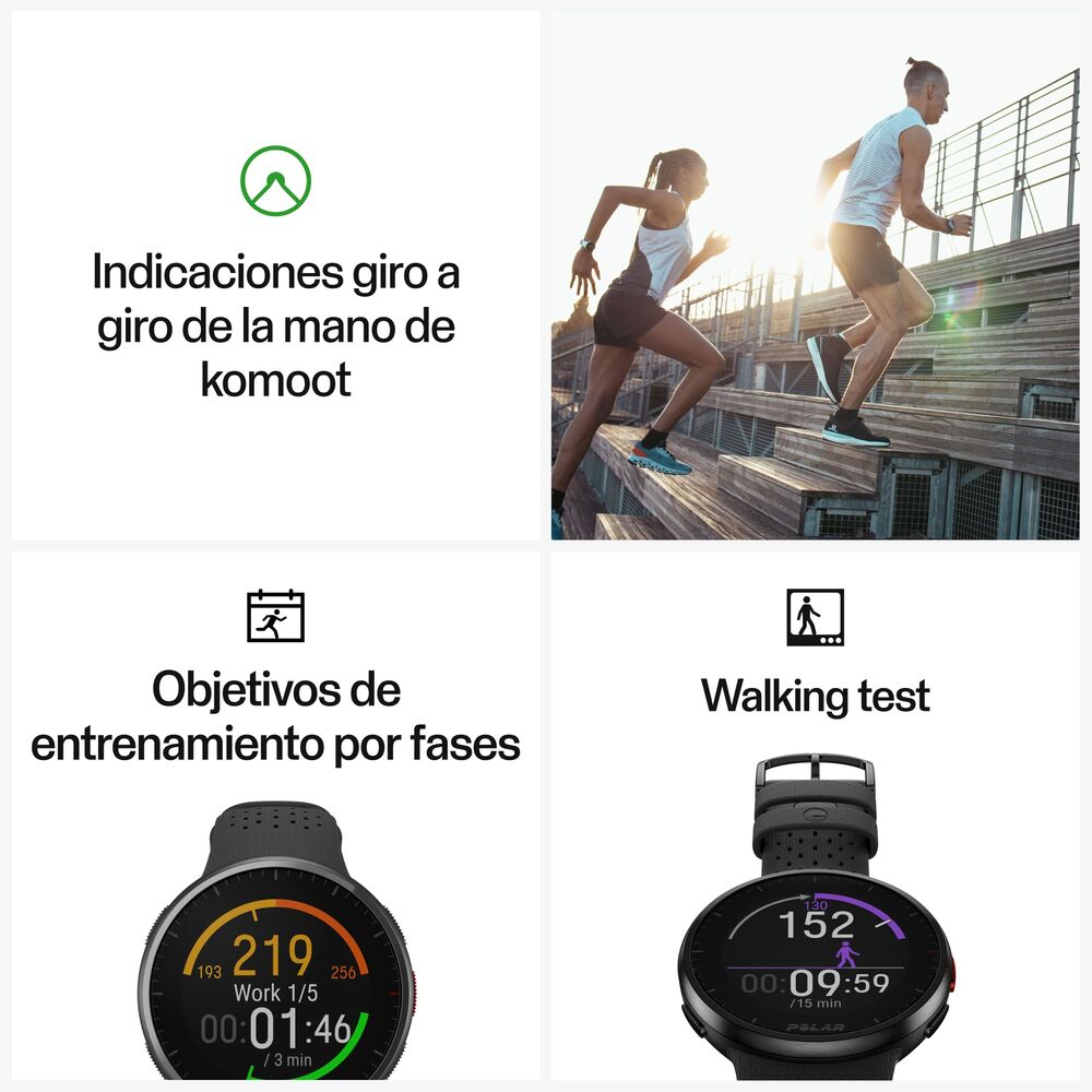 Smartklocka Polar Pacer Pro Grå