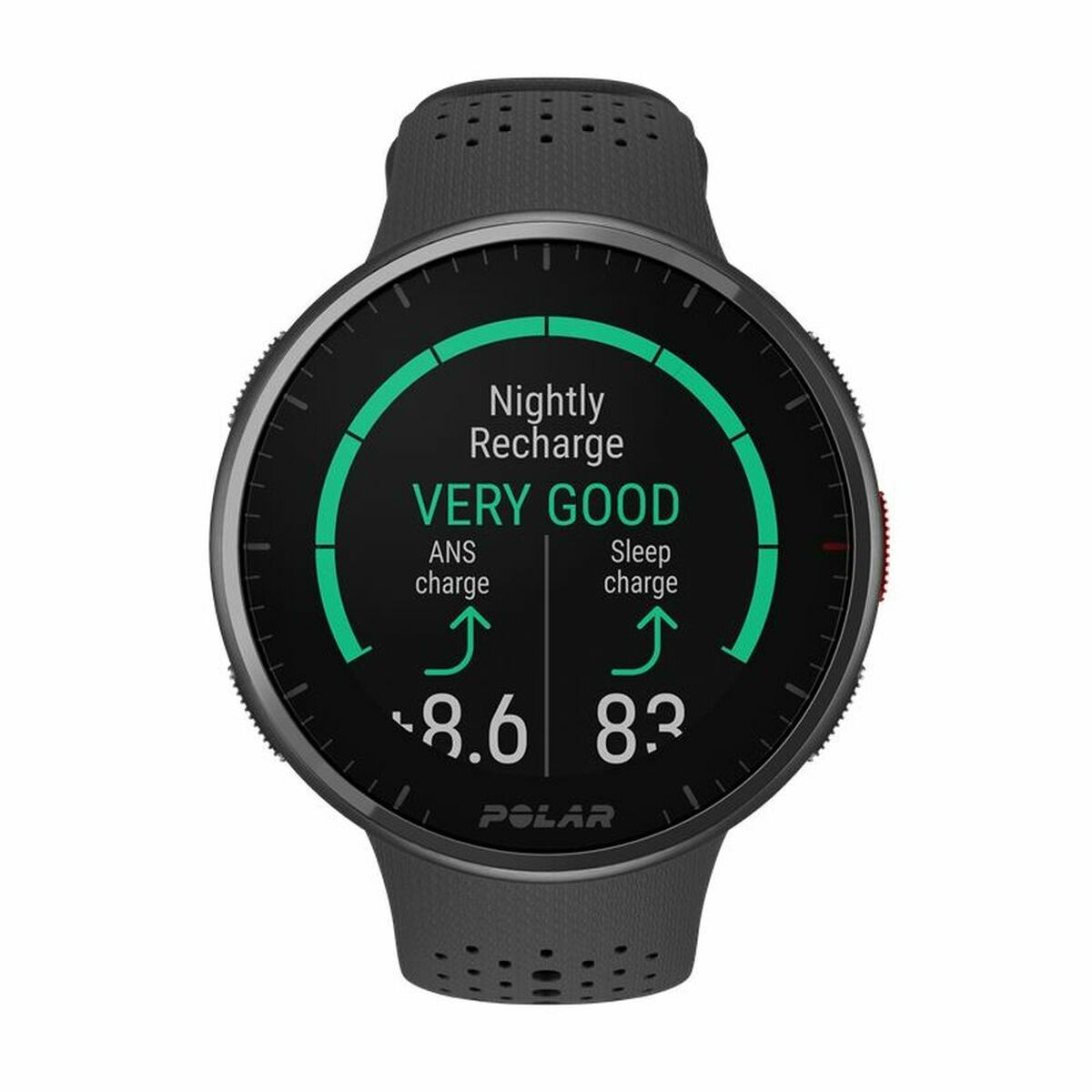Smartklocka Polar Pacer Pro Grå