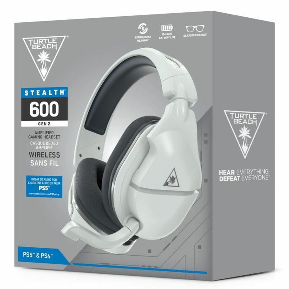 Hörlurar med mikrofon Turtle Beach Stealth 600P Gaming Vita