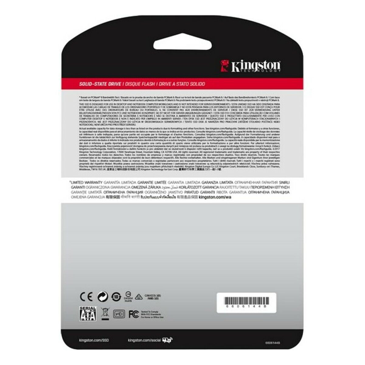Hårddisk Kingston A400 SSD 2,5"