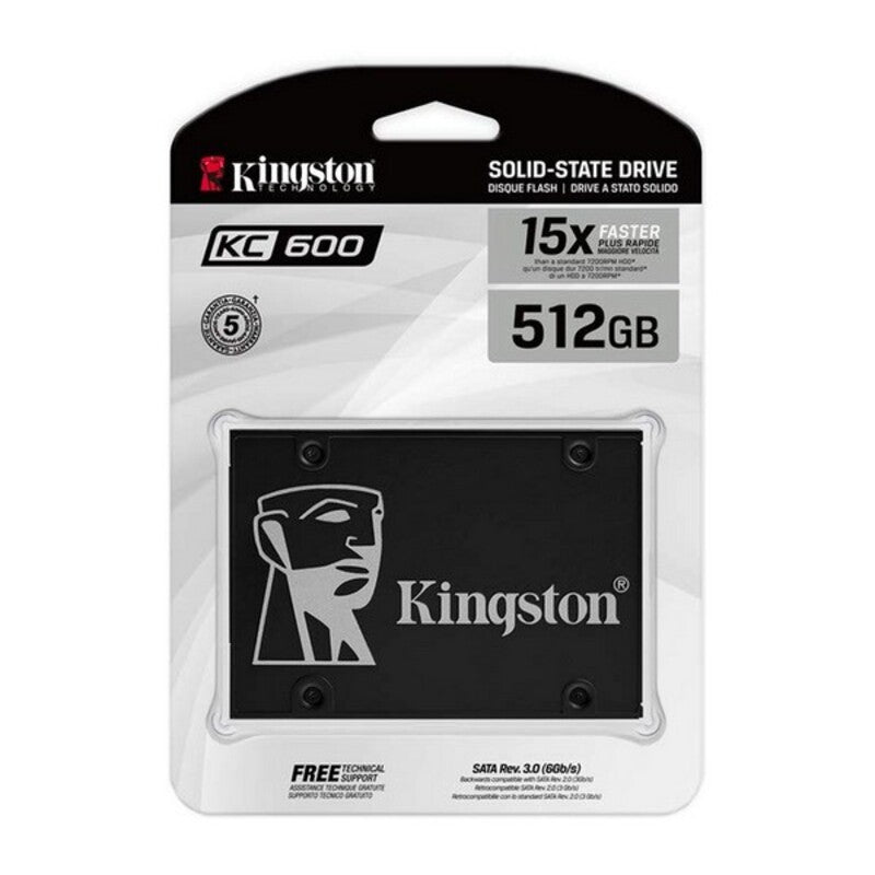 Hårddisk Kingston SKC600 2,5" SSD SATA III