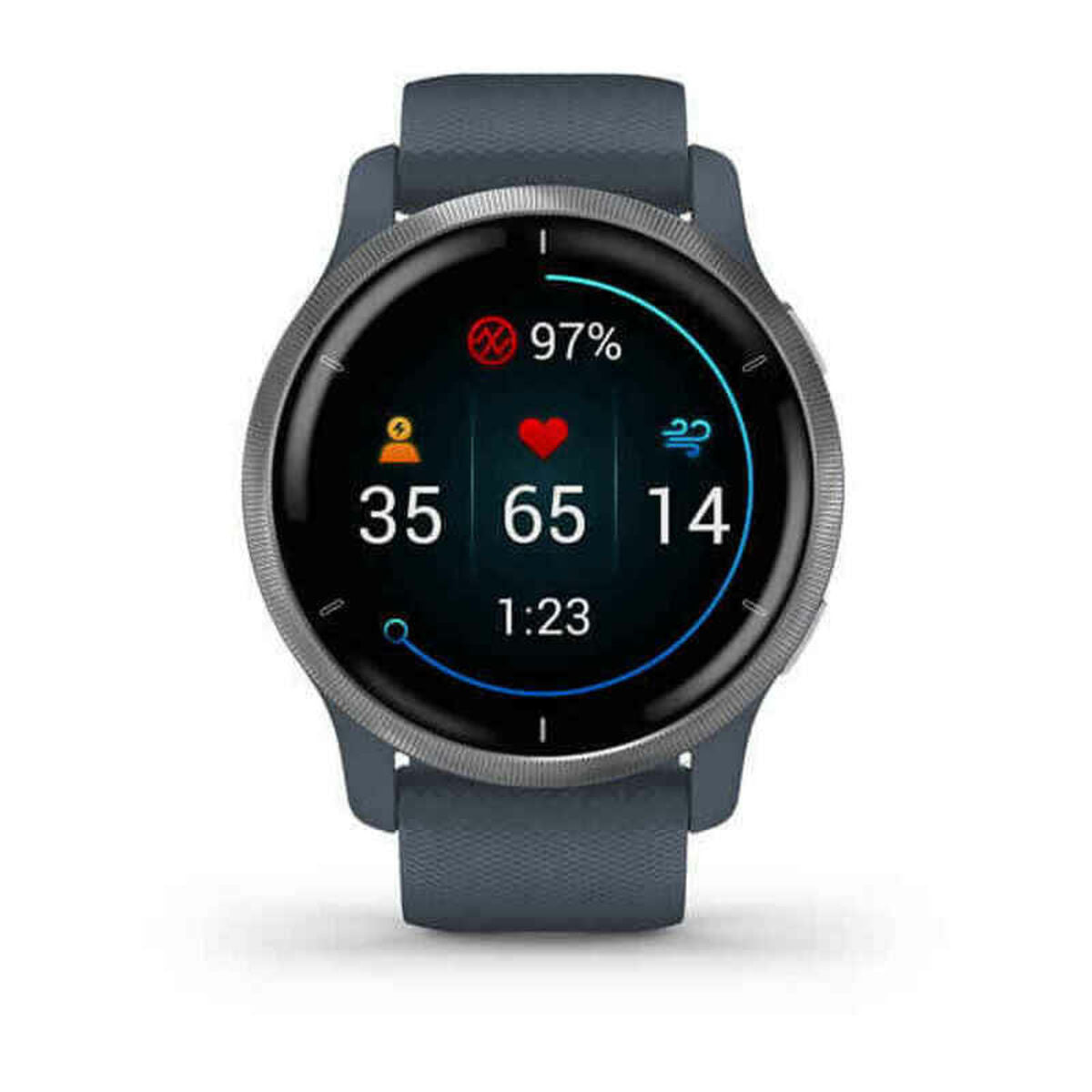 Smartklocka GARMIN 010-02430-10 Silver
