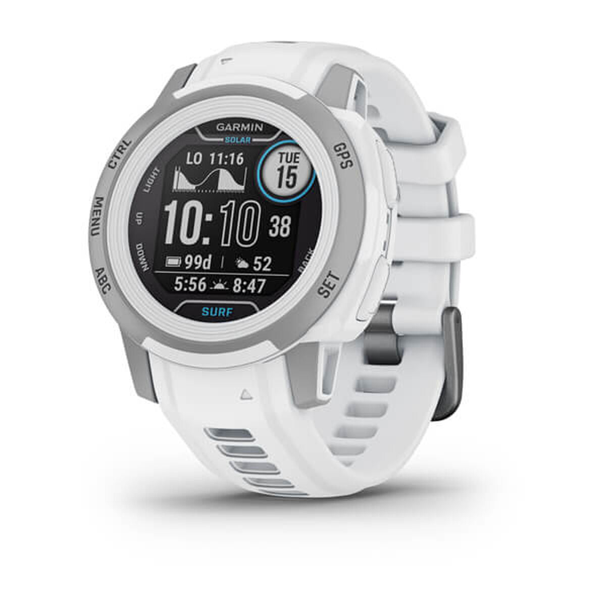 Smartklocka GARMIN Instinct 2S Solar Surf Grå Vit 0,79" Grön
