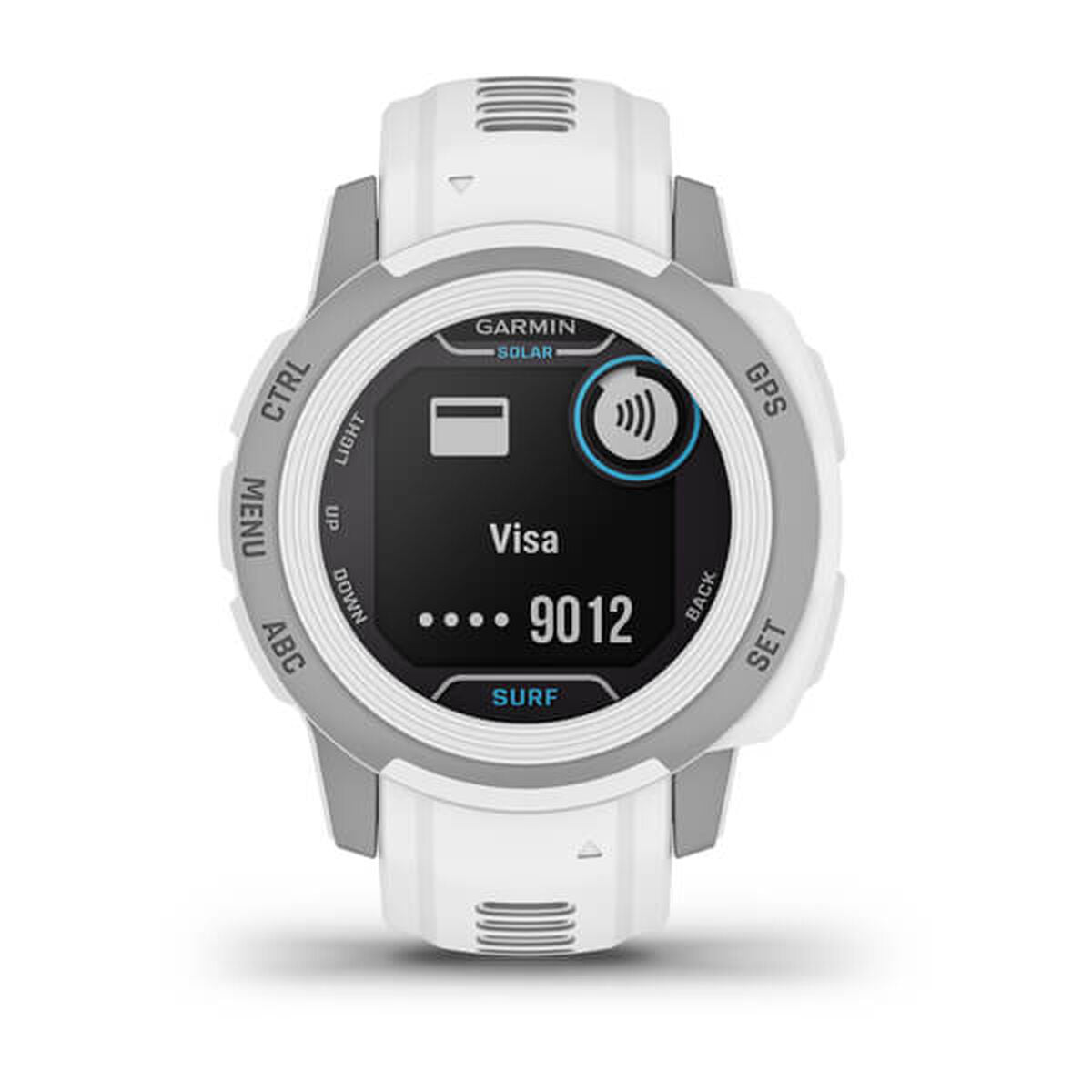 Smartklocka GARMIN Instinct 2S Solar Surf Grå Vit 0,79" Grön