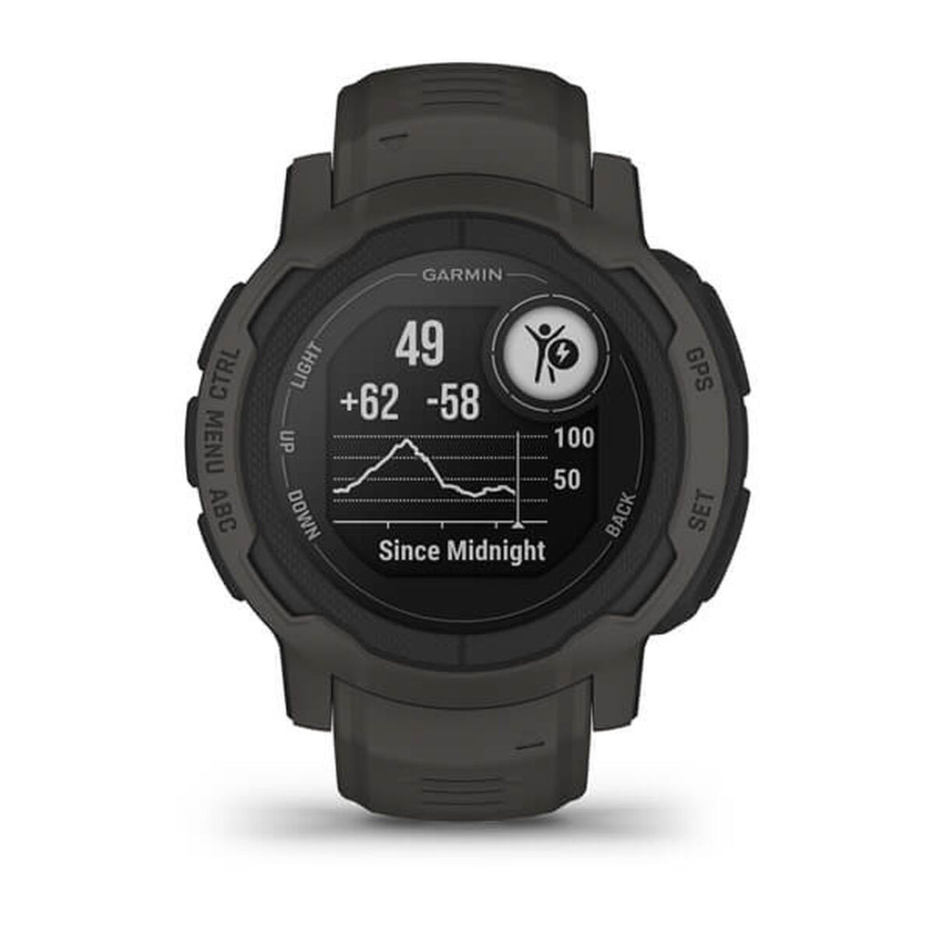 Smartklocka GARMIN Instinct 2 45 mm 0,9" Svart Grafit Mörkgrå