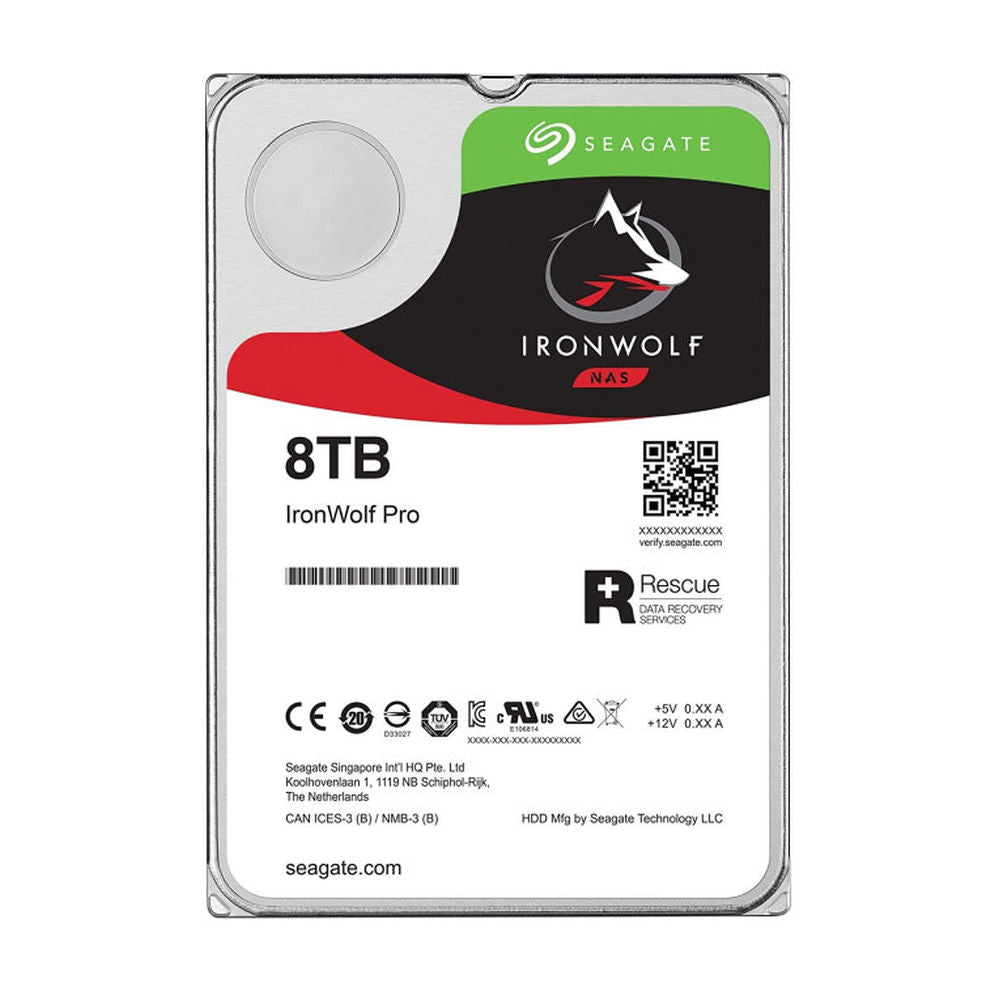 Hårddisk Seagate IRONWOLF NAS 3,5" SATA III