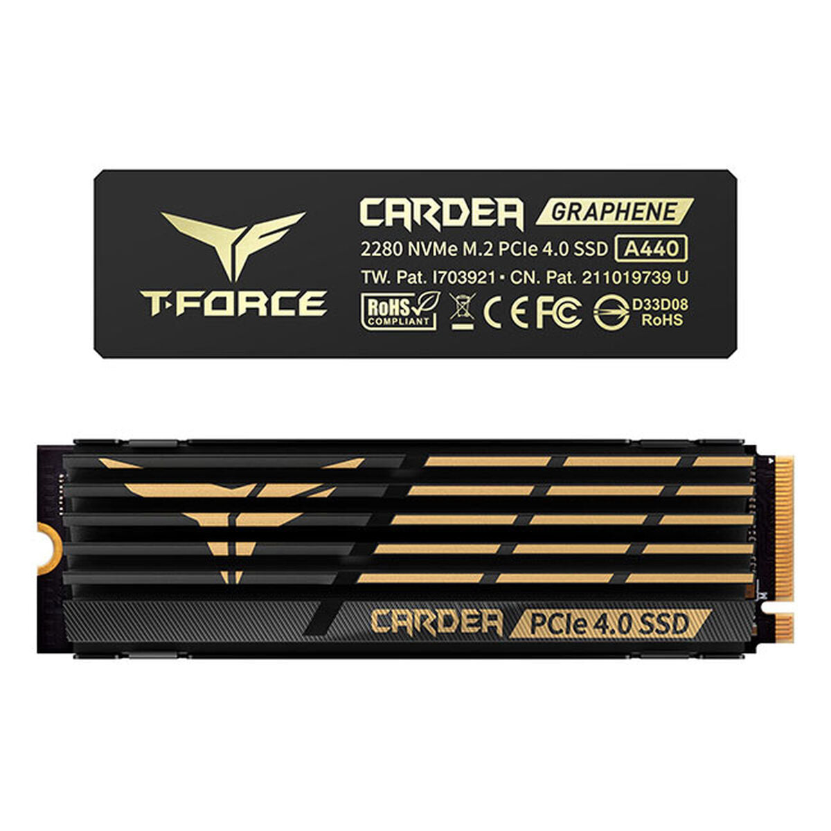 Hårddisk Team Group CARDEA A440 M.2 PCIe 2 TB SSD