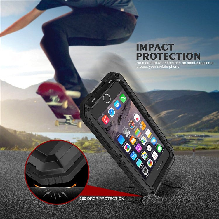 Powerful Phone Cover for iPhone 7/8 4.7 inch/SE (2020)/SE (2022) Shockproof Drop-proof Dust-proof Cellphone Protecto