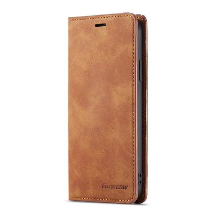 FORWENW Fantasy Series Silky Touch Leather Wallet Case for iPhone XS 5.8 inch