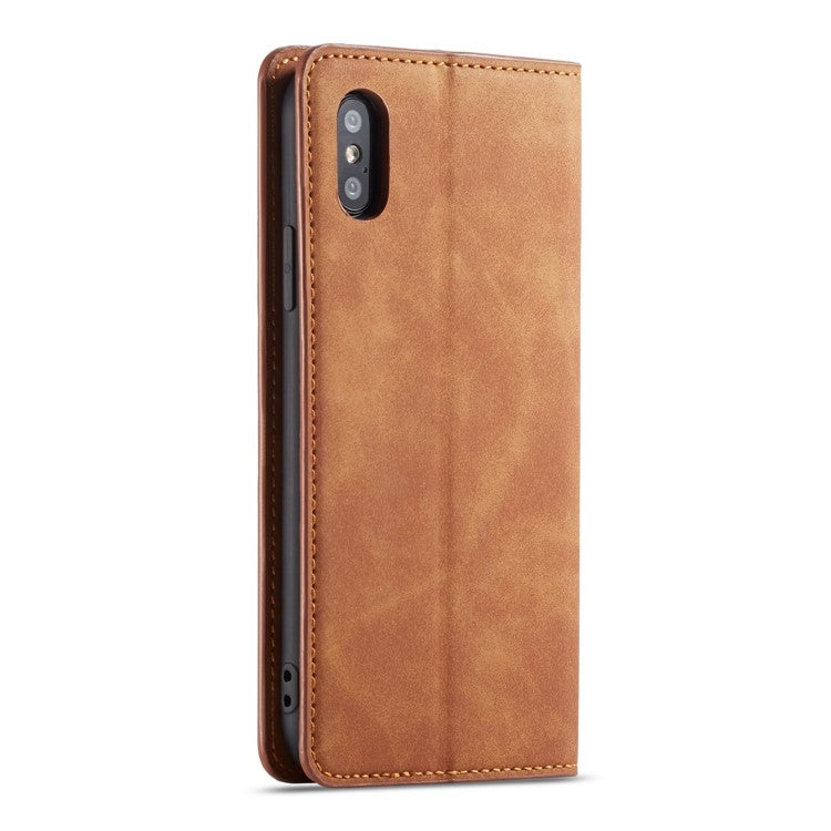 FORWENW Fantasy Series Silky Touch Leather Wallet Case for iPhone XS 5.8 inch