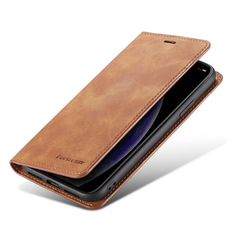 FORWENW Fantasy Series Silky Touch Leather Wallet Case for iPhone XS 5.8 inch
