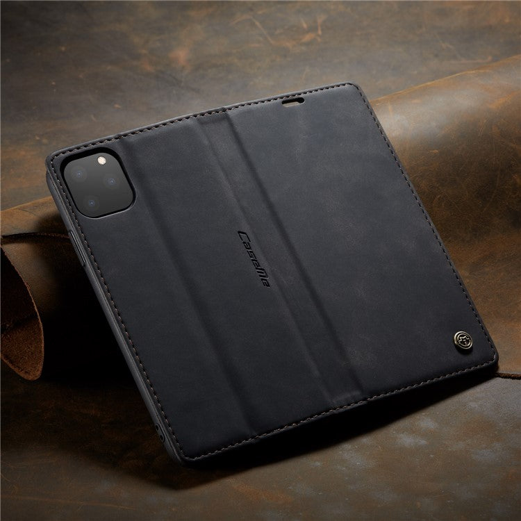 CASEME 013-serien Autoabsorberat plånboksfodral i läder för iPhone 11 Pro 5,8-tum (2019)