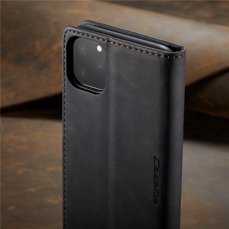 CASEME 013-serien Autoabsorberat plånboksfodral i läder för iPhone 11 Pro 5,8-tum (2019)