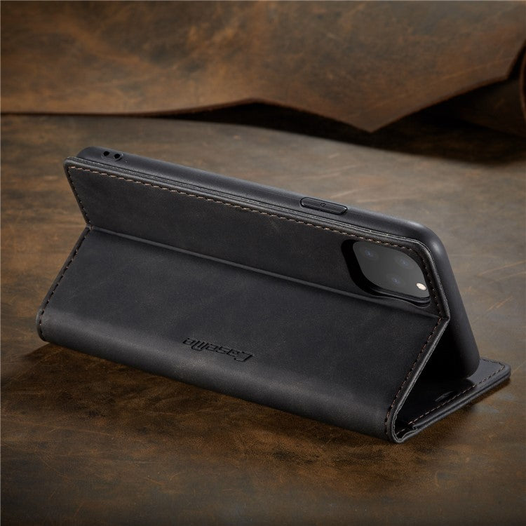 CASEME 013-serien Autoabsorberat plånboksfodral i läder för iPhone 11 Pro 5,8-tum (2019)