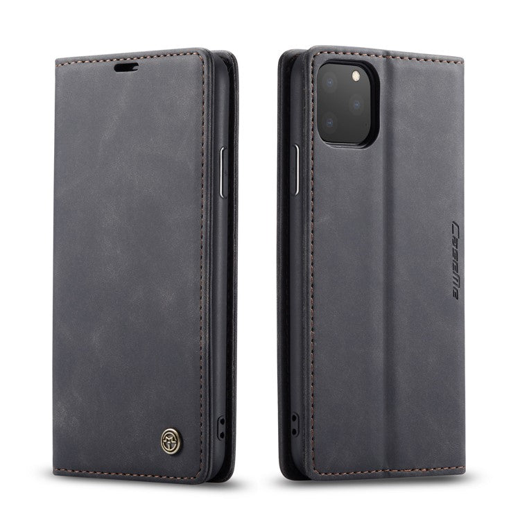 CASEME 013-serien Autoabsorberat plånboksfodral i läder för iPhone 11 Pro 5,8-tum (2019)