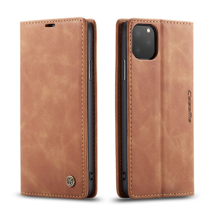 CASEME 013-serien Autoabsorberat plånboksfodral i läder för iPhone 11 Pro 5,8-tum (2019)