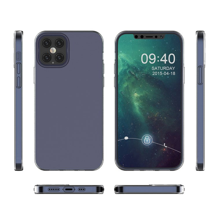 HD Clear Soft Phone Case for iPhone 12 Pro 6.1 inch