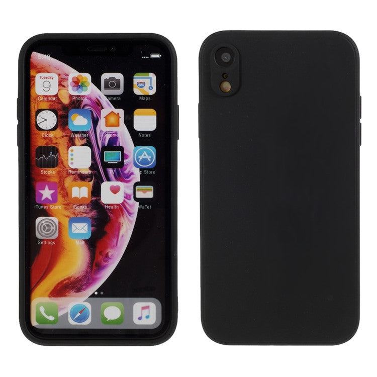 Matte Skin Soft Silicone Cell Phone Case for iPhone XR 6.1 inc
