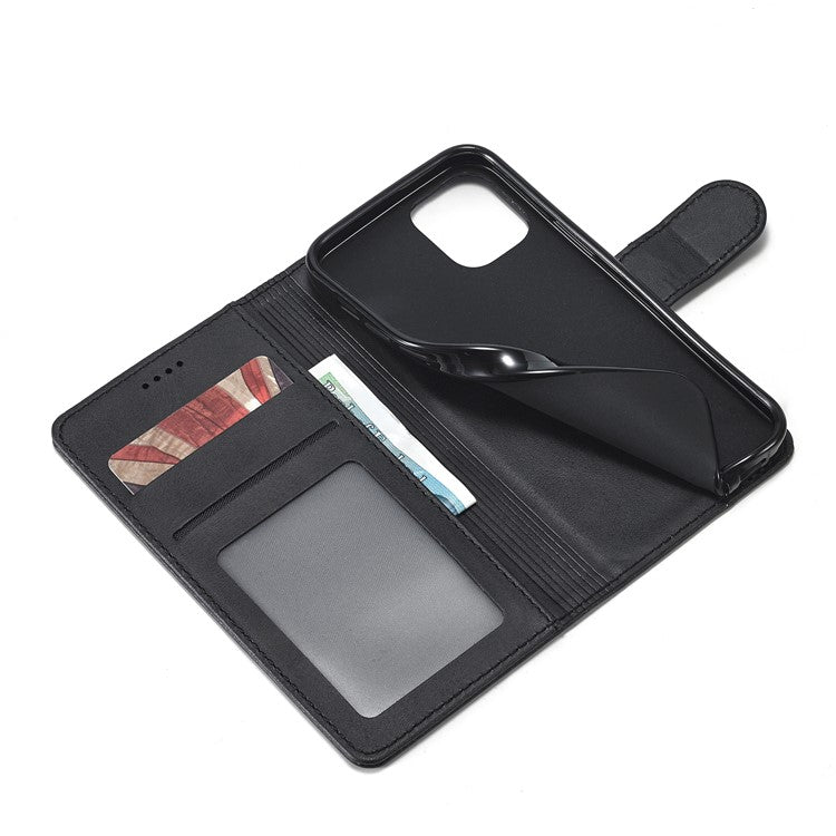 LC.IMEEKE Card Holder Leather Wallet Stand Cover Phone Case for iPhone 12 Pro 6.1 inc