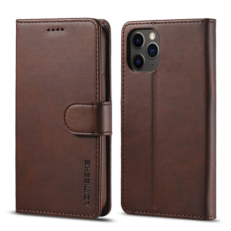 LC.IMEEKE Card Holder Leather Wallet Stand Cover Phone Case for iPhone 12 Pro 6.1 inc