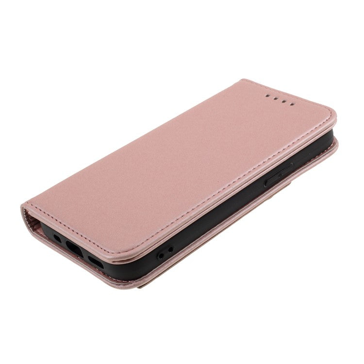 Liquid Silicone Touch with Leather Wallet Stand Case for iPhone 12 min