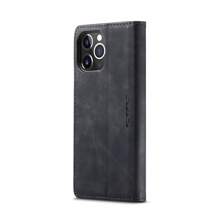 CASEME 013 Series Wallet Auto-absorbed Leather Flip Case for iPhone 12 Pro Max 6.7 inc