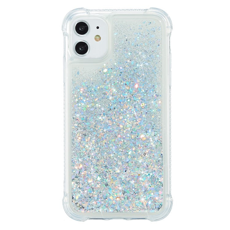 Glitter Powder Quicksand TPU Phone Cover for iPhone 12 Pro/1