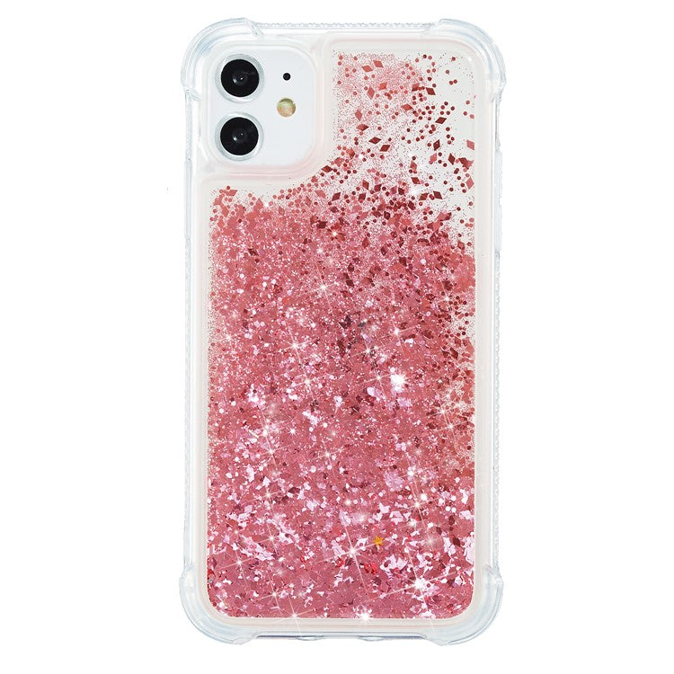 Glitter Powder Quicksand TPU Phone Cover for iPhone 12 Pro/1