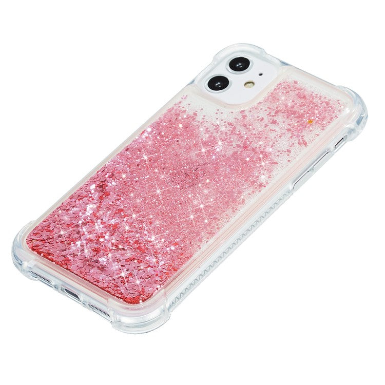 Glitter Powder Quicksand TPU Phone Cover for iPhone 12 Pro/1