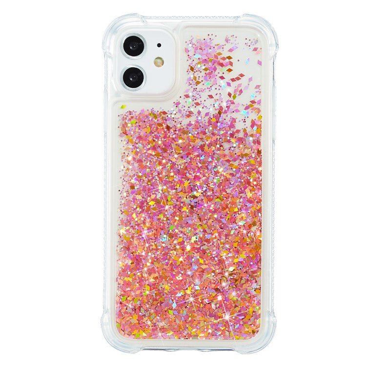Glitter Powder Quicksand TPU Phone Cover for iPhone 12 Pro/1