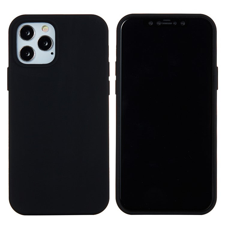 Soft Liquid Silicone Back Mobile Phone Case for iPhone 12 mini Colorful Phone Accessor