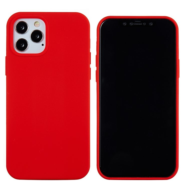 Soft Liquid Silicone Back Mobile Phone Case for iPhone 12 mini Colorful Phone Accessor