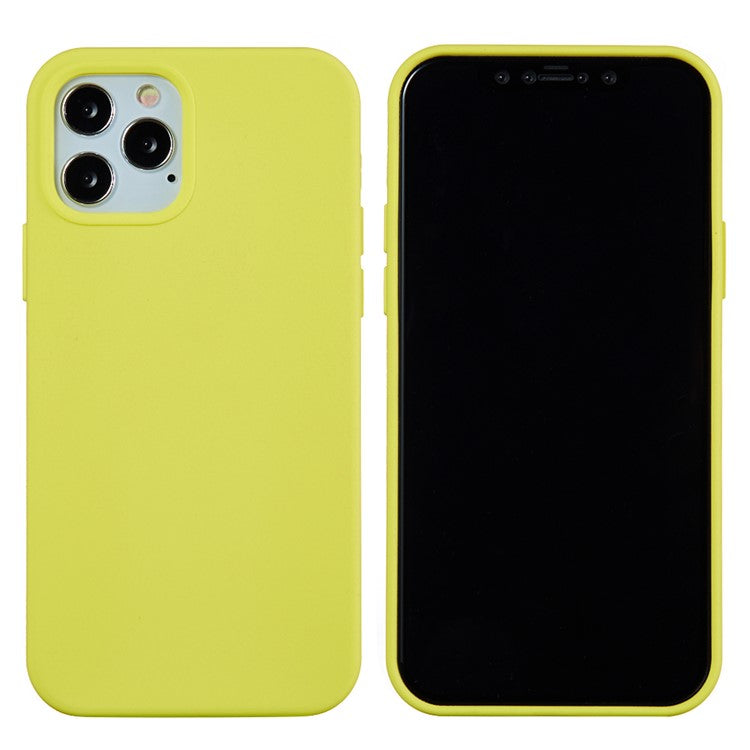 Soft Liquid Silicone Back Mobile Phone Case for iPhone 12 mini Colorful Phone Accessor